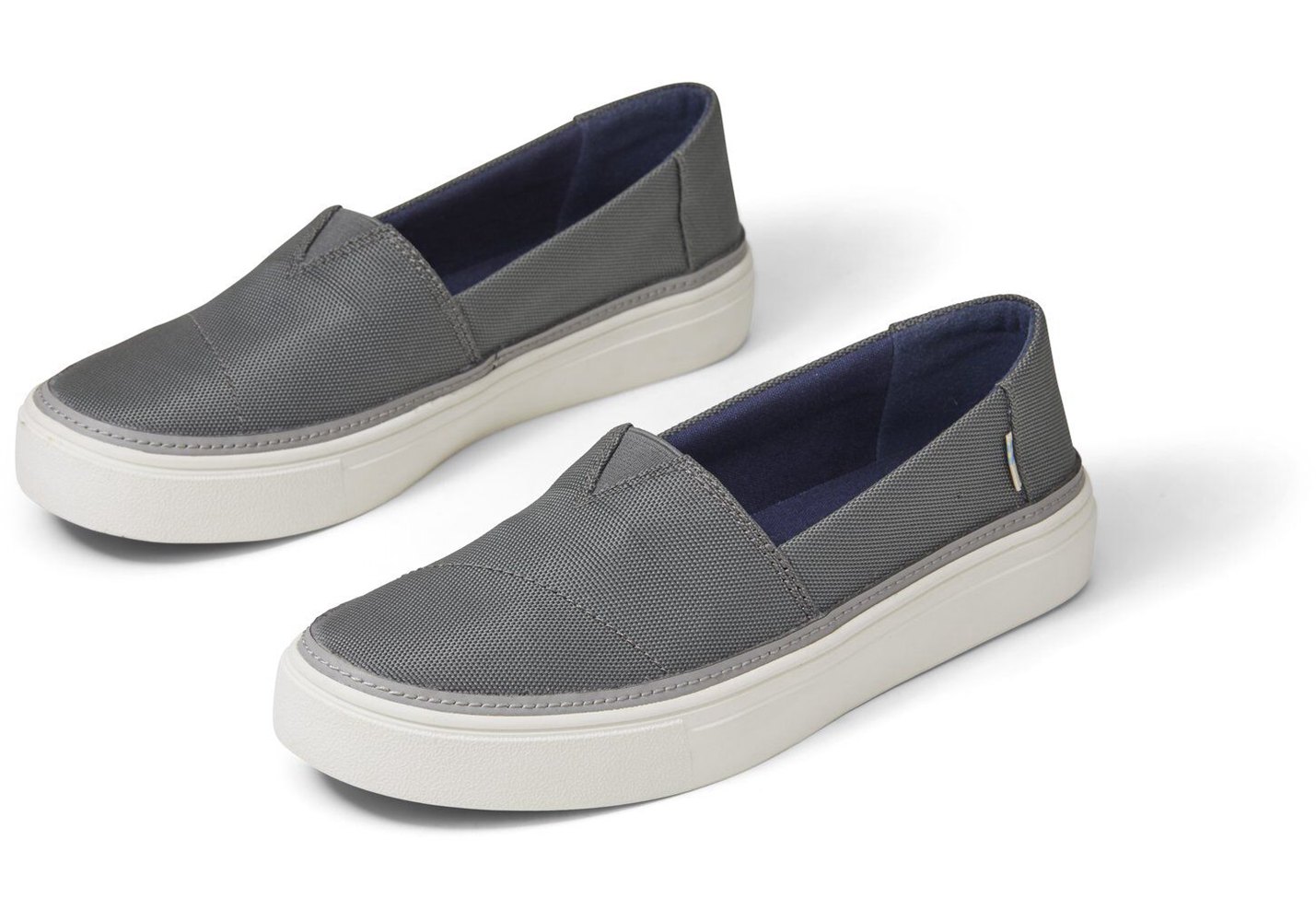 Toms Parker Slip On Deep Grey - Womens - 70139-YHBX